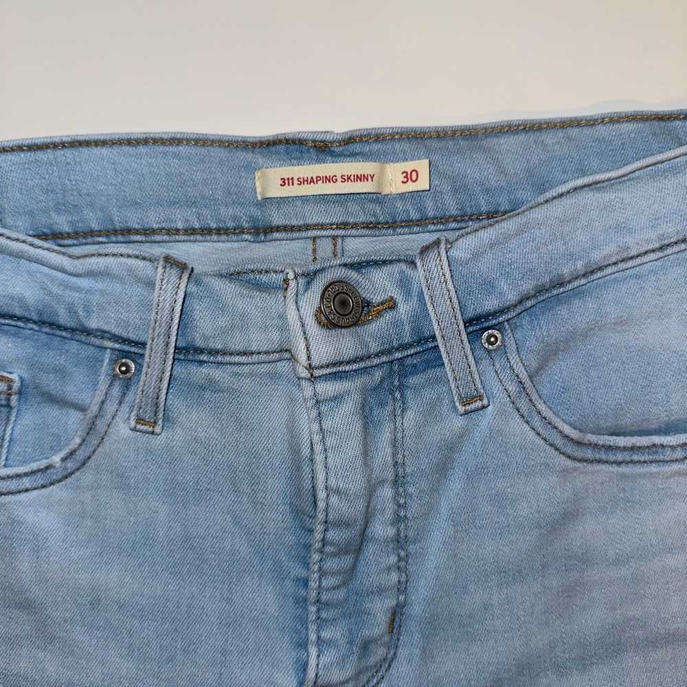 Levi's Blue Skinny Denim Pants